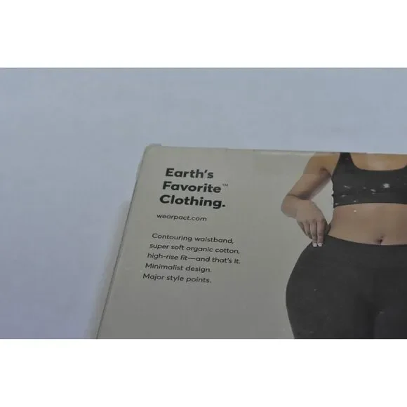 Pact Vineyard Floral Raven Go To Leggings Grey Floral Yoga Athleisure Womens M - Picture 4 of 7